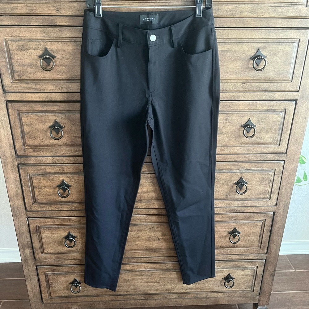 Unbound Merino Slim Travel Pants - Black